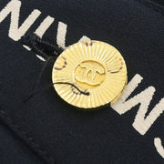 Chanel Blouse Shirt Black 154406