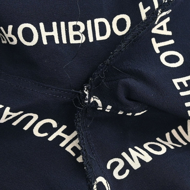 Chanel Blouse Shirt Black 154406