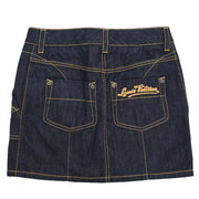 Louis Vuitton Denim Skirt Indigo RW071W WKSK01C2H #36 154408