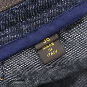 Louis Vuitton Denim Skirt Indigo RW071W WKSK01C2H #36 154408