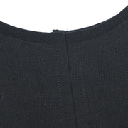 Prada Short Sleeve Dress Black APD1 2013 1785 #40 154409