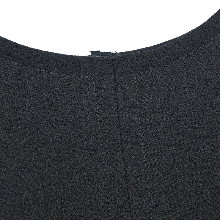 Prada Short Sleeve Dress Black APD1 2013 1785 #40 154409