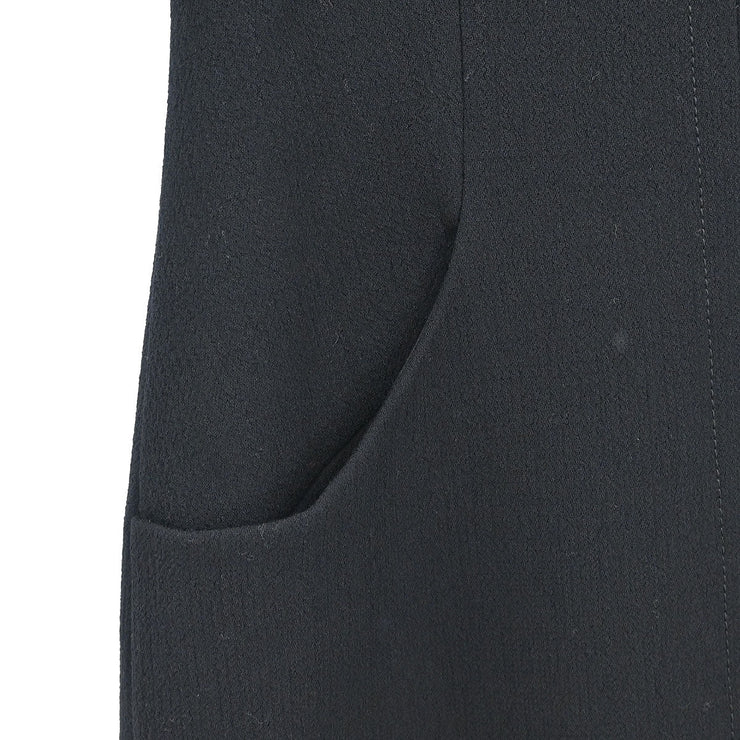 Prada Short Sleeve Dress Black APD1 2013 1785 #40 154409