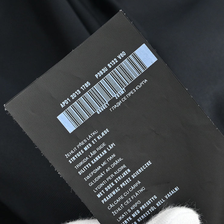 Prada Short Sleeve Dress Black APD1 2013 1785 #40 154409