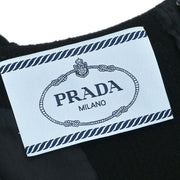 Prada Short Sleeve Dress Black APD1 2013 1785 #40 154409