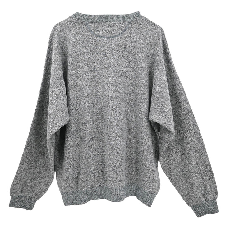 Chanel Long Sleeve Top Sweater Gray 154413
