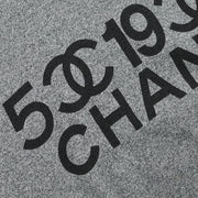 Chanel Long Sleeve Top Sweater Gray 154413