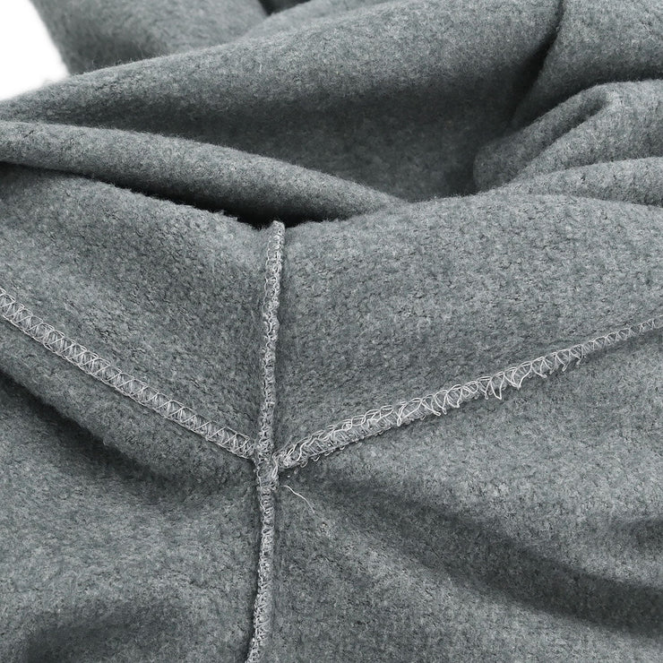 Chanel Long Sleeve Top Sweater Gray 154413