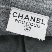 Chanel Long Sleeve Top Sweater Gray 154413
