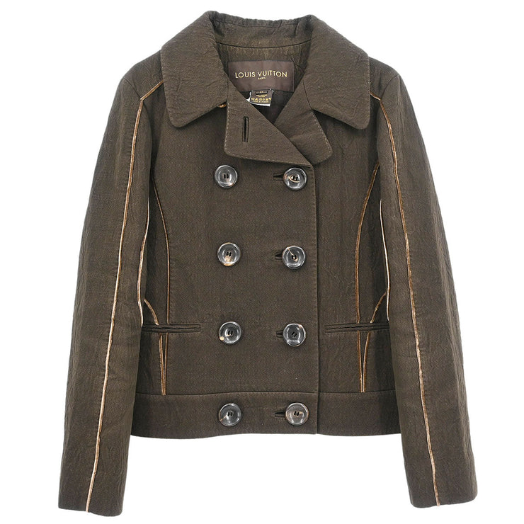 Louis Vuitton Jacket Brown #34 154414