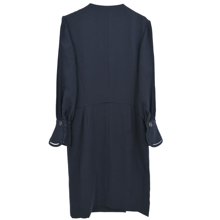 Christian Dior Coat Navy FW1EF9040 #38?40 154420