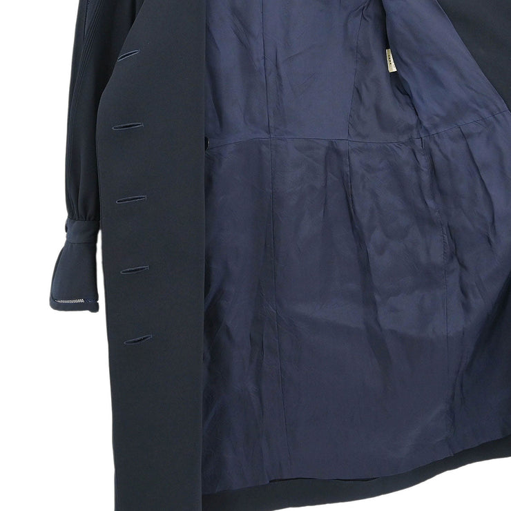 Christian Dior Coat Navy FW1EF9040 #38?40 154420