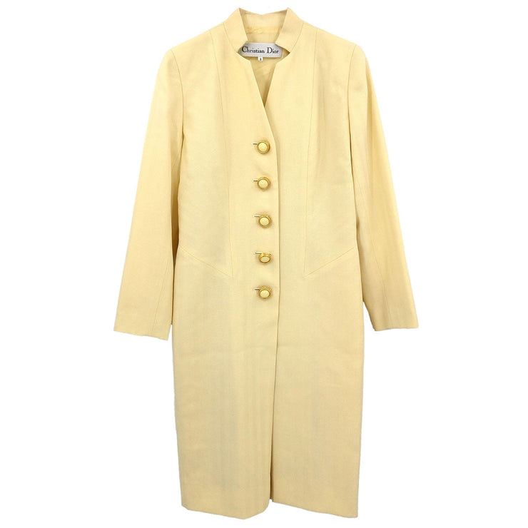 Christian Dior Dress Off-white MDP7D6800 #36?38 154431