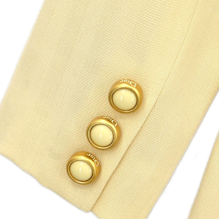 Christian Dior Dress Off-white MDP7D6800 #36?38 154431