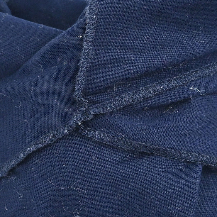 Hermes Short Sleeve T-shirt Top Navy #S 154434