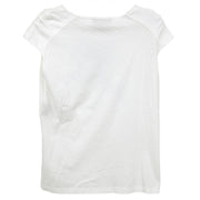 Salvatore Ferragamo T-shirt White 5002-068 RN.136180843 #L 154439