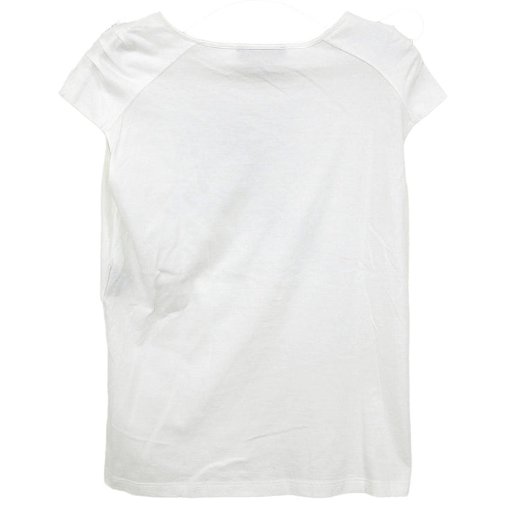 Salvatore Ferragamo T-shirt White 5002-068 RN.136180843 #L 154439