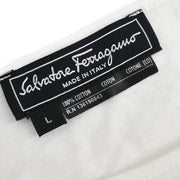Salvatore Ferragamo T-shirt White 5002-068 RN.136180843 #L 154439