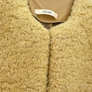 Celine Coat Beige 28C542956 #36 154441