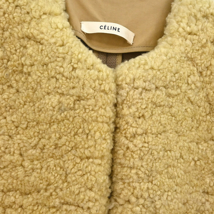 Celine Coat Beige 28C542956 #36 154441