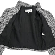 Christian Dior Setup Suit Jacket Skirt Black MDS7M2800 #36?38 154442