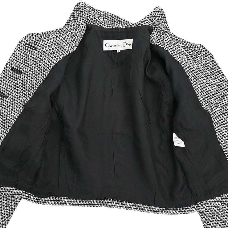 Christian Dior Setup Suit Jacket Skirt Black MDS7M2800 #36?38 154442