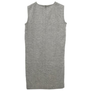 Hermes Sleeveless Dress Gray #40 154443