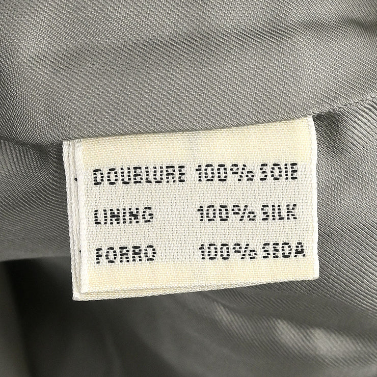 Hermes Sleeveless Dress Gray #40 154443