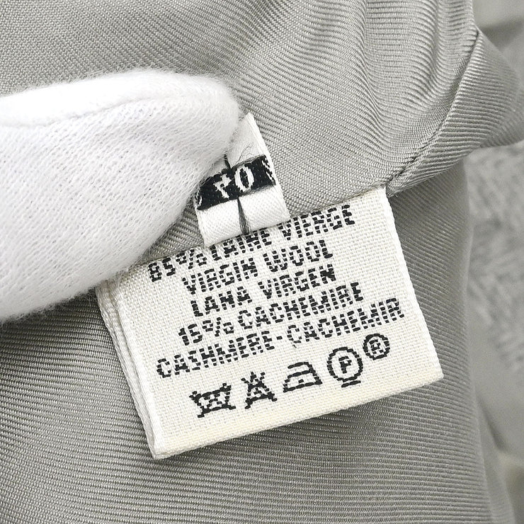 Hermes Sleeveless Dress Gray #40 154443