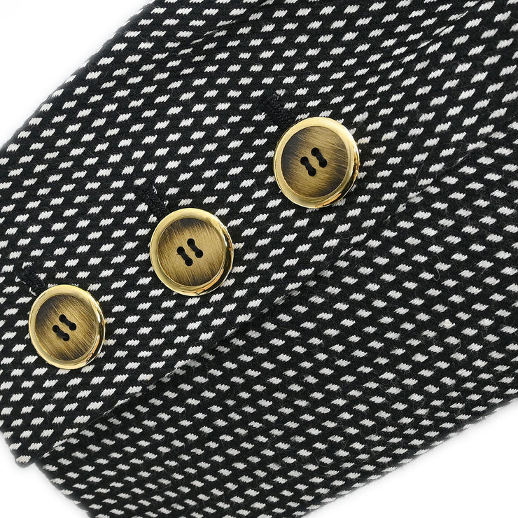 Yves Saint Laurent Setup Suit Jacket Skirt Black HZ290/HE133-116 #L #S 154448