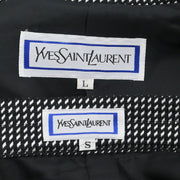 Yves Saint Laurent Setup Suit Jacket Skirt Black HZ290/HE133-116 #L #S 154448