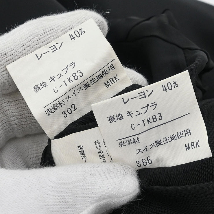 Yves Saint Laurent Setup Suit Jacket Skirt Black HZ290/HE133-116 #L #S 154448