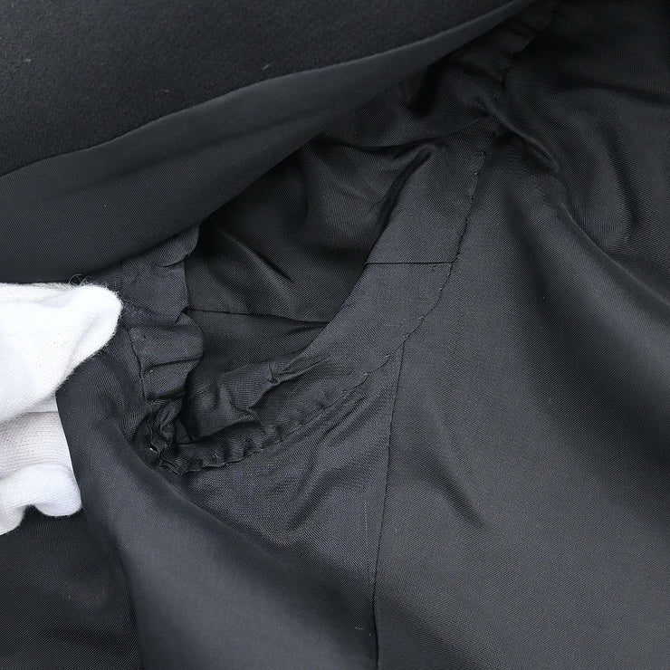 Yves Saint Laurent Setup Suit Jacket Skirt Black HZ145-409 HE090-409 #M 154449