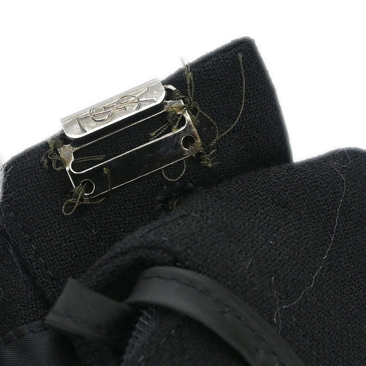 Yves Saint Laurent Setup Suit Jacket Skirt Black HZ145-409 HE090-409 #M 154449