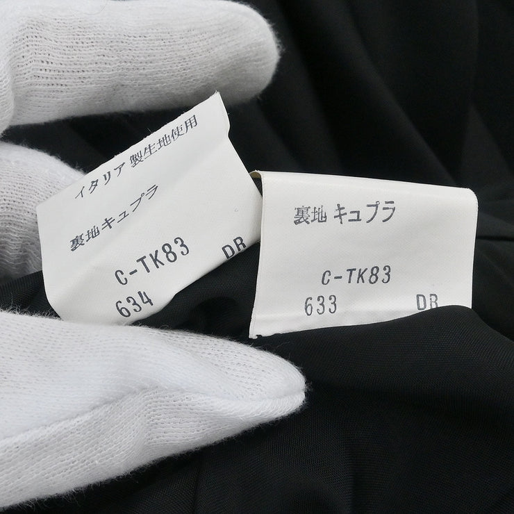 Yves Saint Laurent Setup Suit Jacket Skirt Black HZ145-409 HE090-409 #M 154449