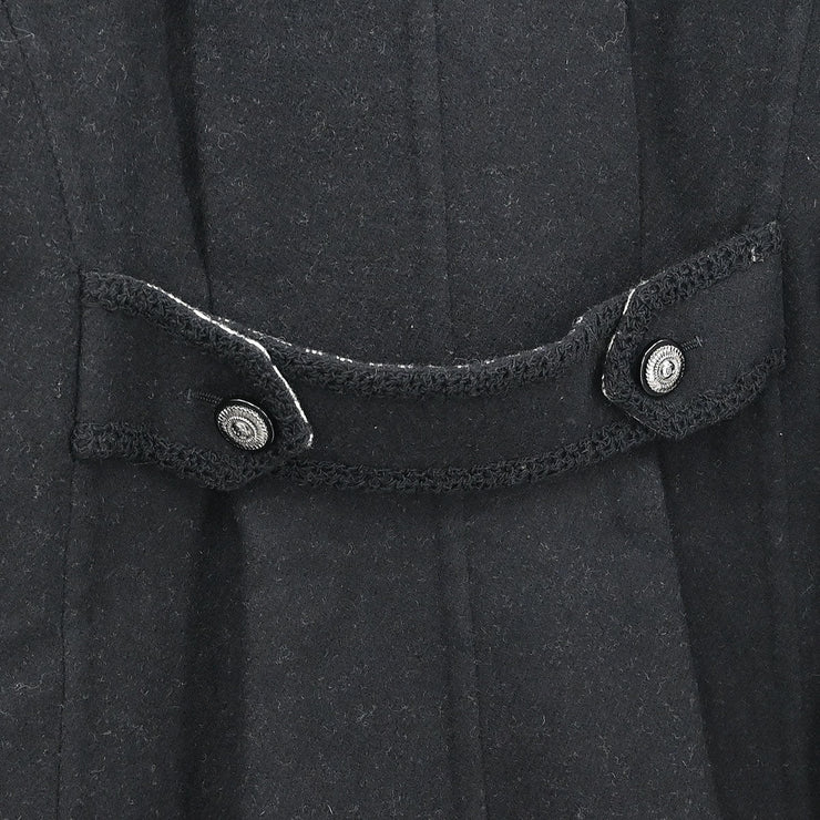 Chanel Coat Black P36329V24217 #38 154450