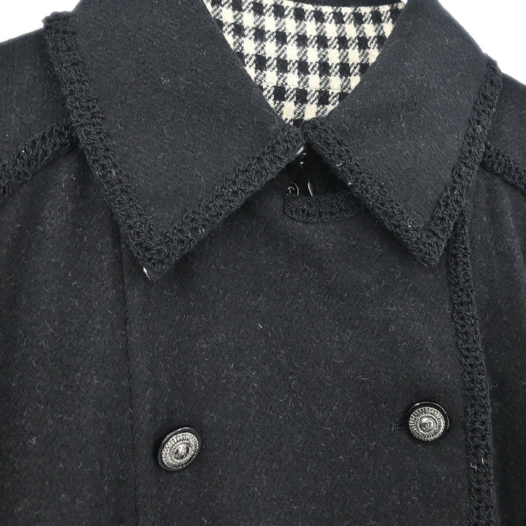 Chanel Coat Black P36329V24217 #38 154450
