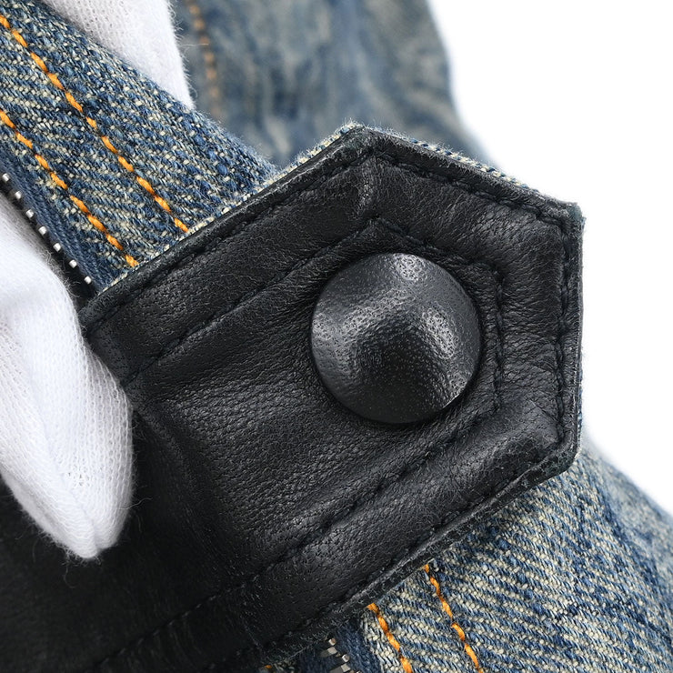 Louis Vuitton Sleeveless Dress Indigo RW161A B78 F9DR25 #36 154451