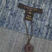 Louis Vuitton Sleeveless Dress Indigo RW161A B78 F9DR25 #36 154451