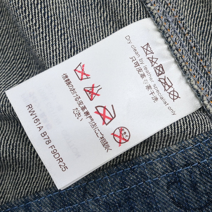 Louis Vuitton Sleeveless Dress Indigo RW161A B78 F9DR25 #36 154451