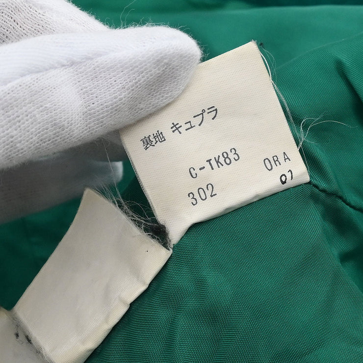 Yves Saint Laurent Single Breasted Jacket Green HZ537-870 #L 154453