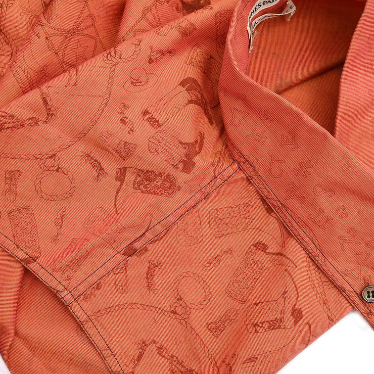 Hermes Sleeveless Top Orange #38 154454