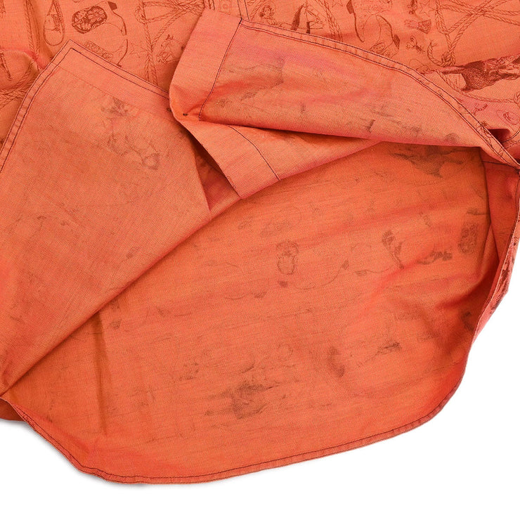 Hermes Sleeveless Top Orange #38 154454