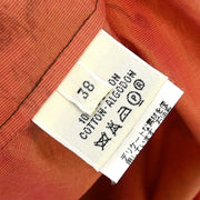 Hermes Sleeveless Top Orange #38 154454