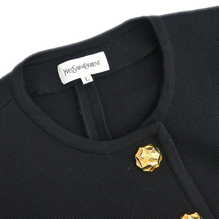 Yves Saint Laurent Jacket Black ST34A518 #L 154455