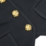 Yves Saint Laurent Jacket Black ST34A518 #L 154455