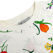 Gucci Short Sleeve Top T-shirt White 262-0643-6117 #S 154461