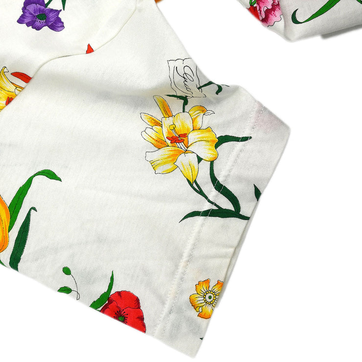 Gucci Short Sleeve Top T-shirt White 262-0643-6117 #S 154461