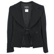 Chanel Jacket Black 03P #34 154462