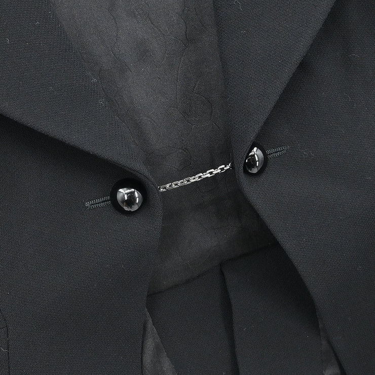 Chanel Jacket Black 03P #34 154462